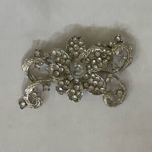 Estate Jewelry Silver Brooch